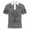 Memorial T-shirt Light Blue C, variant on Men's Never Forget 911 Graphic Shirt, 9/11 25th Anniversary Polo Collar Short Sleeve T-Shirt, Salute to Firefighters American Patriotic 25th Memorial Tee, A, White XXL