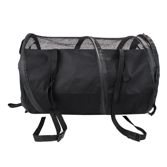Esquirla Sac Pliable pour Chien pour Voiture, Transporteur Souple pour Animal, Transport Douillet, Adapté aux Voyages, Noir_l