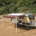 thumbnail image 3 of ALEKO 8'X8' Retractable RV/Patio Awning, Burgundy Fade Color, 3 of 7