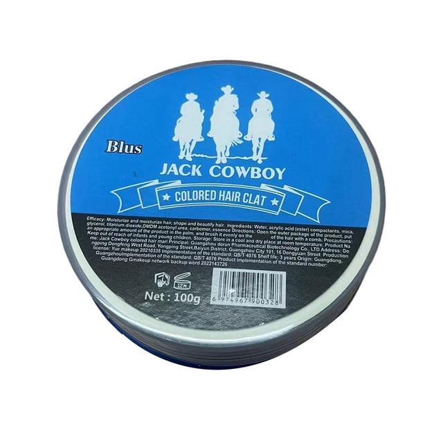 Disposable Temporary Hair Wax 100g For Parties,Festivals Color-Changed