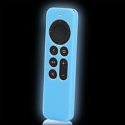 Sky Blue Protective Case for Apple TV Siri Remote 2021 - Anti Slip Shockproof Silicone Cover Sleeve for Apple TV 4K /