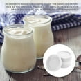 thumbnail image 3 of Plastic  Ring Seals & Jar Covers Gift Wrap Container Small Food Storage Cover Reusable Leak Proof Screw Can Cap, 3 of 7
