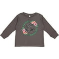 thumbnail image 3 of Inktastic Big Sister with Flower Circle Girls Long Sleeve Toddler T-Shirt, 3 of 5