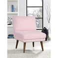 thumbnail image 1 of Lifestyle Solutions Chaise d'Appoint Dalton en Tissu Rose, 1 of 5
