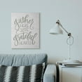 thumbnail image 2 of Stupell Home Décor Gather Here Family Gray White Word Design Canvas Wall Art by Jaxn Blvd., 2 of 6
