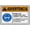 Warning Sign 3, variant on Think Quality Quality Is Everyone'S Responsibility Sign 8"x12", Aluminum Tin Warning Signs for Home Outdoor Garden, Durable Quality Sign for Workshop