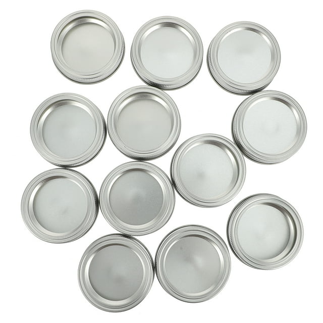 12 Sets Regular Canning Jar Bands and Rings Set 70mm Replacement