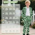 thumbnail image 7 of Xoenoiee Green Shamrock Print Boys Suits 2 Piece Formal Suit Set Slim Fit Formal Dress Clothes St. Patrick's Day Ring Bearer Outfit for Kids, Size 5-6 Years, 7 of 7