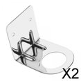 thumbnail image 1 of 2 Soportes de Ducha Multifuncionales para Montar en La Pared, Estante de Almacenamiento para Decoración de Inodoro , 2 piezas, 1 of 8