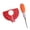 Red, variant on YAHHU Multi Size Drill Bit Sharpener Portable ABS Grinding Attachment with Screwdriver for Angle Grinder Blue