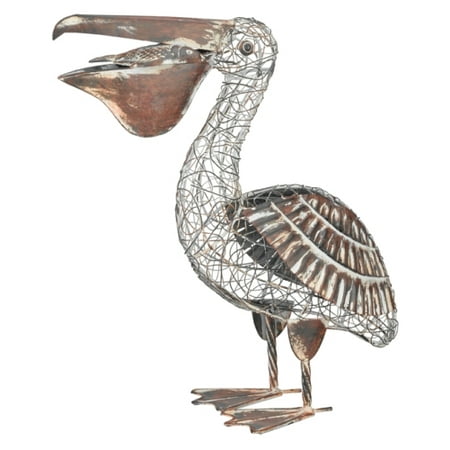 Costal Nautical Decor - Nautical Coastal Rustic Pelican Tabletop Decor Indoor Outdoor