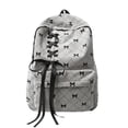 thumbnail image 3 of Ribbon Bow Backpack Versatile Casual Daypack for School Commute Travel Lightweight Shoulder, 3 of 4