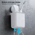 thumbnail image 4 of Wosthever Soporte para cepillos de Baño de pared Organizador de de Taza Resistente a la temperatura Almacenamiento extraíble Juegos de accesorios de baño Wosthever HA064287-00, 4 of 6