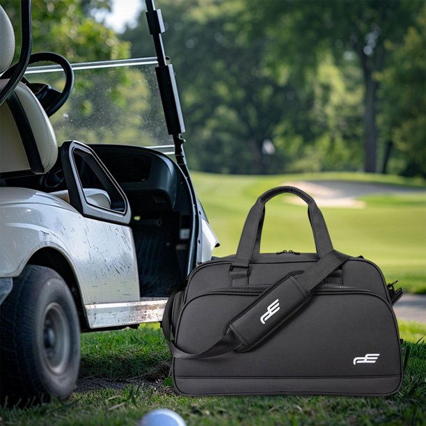 Bolso de mano de viaje Colamx con compartimento para zapatos ejercicio fin de semana Negro