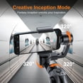 thumbnail image 4 of 3-Axis Gimbal Stabilizer for iPhone 15 14 13 Pro Max XS X XR Samsung s23 s22 Android Smartphone, Handheld Gimble with Focus Wheel, Phone Stabilizer for Video Recording Vlog - FUNSNAP Capture 2s Combo, 4 of 5