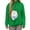 Green, variant on Shadoumai Cat Pouch Hoodie for Women Half Zip Kangaroo Pocket Dog Pouch Sweatshirts Pet Carrier Pullover Animal Holder Long Sleeve Tops