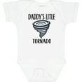thumbnail image 3 of Inktastic Daddys Little Tornado Boys Boys Baby Bodysuit, 3 of 5