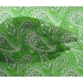 thumbnail image 5 of oneOone Viscose Chiffon Light Green Fabric Paisleys Sewing Material Print Fabric By The Yard 42 Inch Wide, 5 of 6