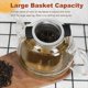 thumbnail image 5 of Infusores de Té de Fina, 2 Coladores de Té Grandes para Té, Tetera de Acero Inoxidable con Asas de Silicona A Prueba de, 5 of 5