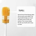 thumbnail image 3 of OAVQHLG3B Long Handle Bottle Brush, Flexible Scrub Brush for Water Bottles, Glasswares, Mugs, 3 of 4