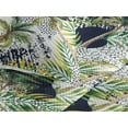 thumbnail image 3 of Ambesonne Tropical Quilted Bedspread Set 3 Pcs, Modern Leafy Abstract Boho, King, Fern Green Sage Green, 3 of 4