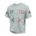 thumbnail image 2 of Men's Ireland Celtic Cross Crew Neck T-Shirt St. Patrick's Day Short Sleeve, 2 of 4