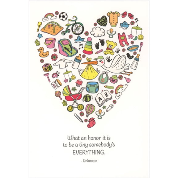 Pictura Honor to Be a Tiny Somebody's Everything 1st / First Mother's Day Card