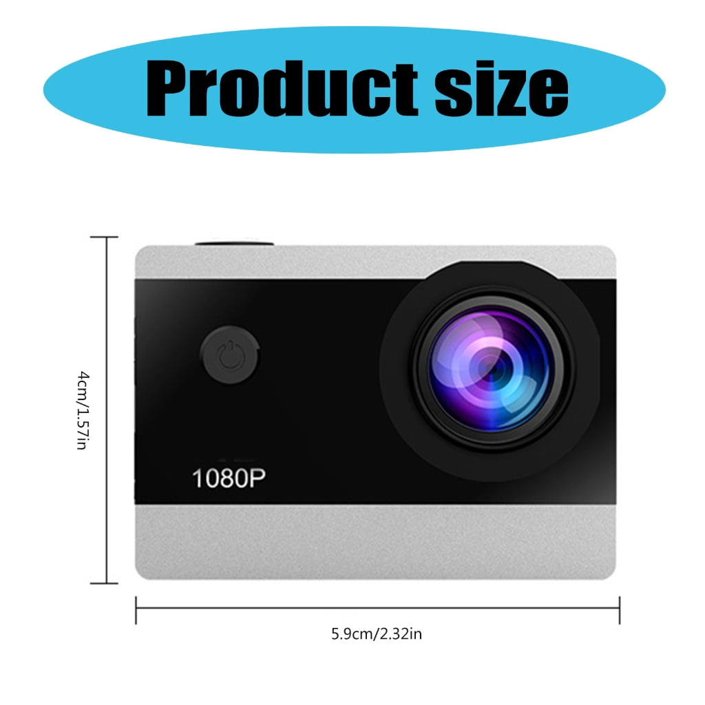 lanema Waterproof Sports Camcorder Under Water Action Camera For Diving 1080P Video