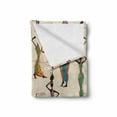 thumbnail image 2 of African Soft Flannel Fleece Throw Blanket, Vintage Ladies in Local Traditional Dress with Jugs on the Heads Artwork, Cozy Plush for Indoor and Outdoor Use, 50" x 70", Multicolor, by Ambesonne, 2 of 6