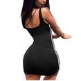 thumbnail image 5 of YCNYCHCHY Sexy Women Sheath Dress Bandage Bodycon Sleeveless Evening Party Club Short Mini Dress 2023 Striped Fashion Women Dresses, 5 of 5