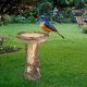 thumbnail image 4 of Bandeja de resina para baño de pájaros, escultura para jardín, césped, Patio, paisaje, bricolaje, multifuncional, ligera, decoración para exteriores, Gloria Comederos para pájaros, 4 of 8