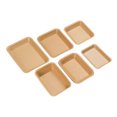 thumbnail image 2 of Plato desechable Plato de barbacoa Plato de cena Plato de papel Plato comercial Papel Kraft Bandeja rectangular Vajilla Caja de fiesta, 2 of 5