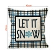 thumbnail image 3 of Christmas Pillowcase With Printed Linen Cushion Cover Home Sofa Decoration Festival Patterns Sofa Bedroom Decorations, 3 of 4