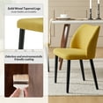 thumbnail image 4 of Dining Chairs No Tools Assembly Set of 2 Solid Wood Kitchen Restaurant, 4 of 9