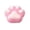 Pink, variant on Cat Paw Squishy with Soft Squeezable Design, 1-Pack, Teal, for Relaxation, Toy
