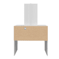 thumbnail image 4 of Boahaus Cora Modern Vanity Table, LED Lights, for Bedroom, 4 of 5
