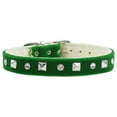 thumbnail image 3 of Mirage Pet Plain Nylon Dog Collar XL Green, 3 of 10