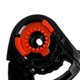 thumbnail image 5 of licencia de engranaje para casco de motocicleta / de escudo de trinquete, base de engranaje de visera práctica de plástico para motocicleta negro y rojo Yotijar Trinquete de placa de engranaje, 5 of 5