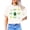 Ivory Shirt, variant on Golf Tournament Shirt for Women & Teens Green Golf Coquette Bows and Flags Tee Ivory Shirt Adult 2X-Large