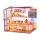 thumbnail image 1 of Casa de muñecas en miniatura con muebles DIY, casa de muñecas de madera a escala 1:24 para niños, adultos, casa de muñecas, regalos para mujeres y niñas, 1 of 6