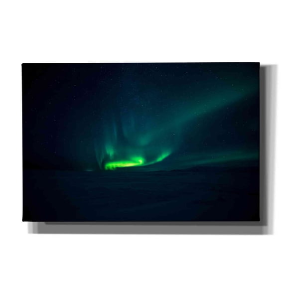 Epic Graffiti 'Northern Lights Aurora Borealis 4' by Epic Portfolio, Giclee Canvas Wall Art, 60"x40"