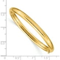 thumbnail image 3 of 10K Yellow Gold 3/16 Polished Hinged Baby Bangle (Width 5) (Length 6) - Jbsp, 3 of 5