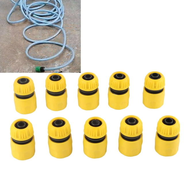 Water Hose Quick Connector Fittings Premium ABS Easy Use for Garden Irrigation Supplies