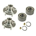 thumbnail image 5 of jiaping 2Pcs Front Wheel Hub Bearing Kits Replacement with Retaining Clips Nuts Assembly, 5 of 8