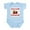 Sky Blue, variant on CafePress - Future Firefighter Infant Bodysuit - Baby Light Bodysuit, Size Newborn - 24 Months
