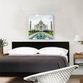 thumbnail image 2 of ARTCANVAS Taj Mahal Palace in Agra India Square Canvas Art Print - Size: 26" x 26" (1.50" Deep), 2 of 9