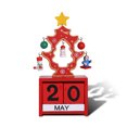 thumbnail image 1 of Injueey Navidad Calendario de Dibujos animados Decoración interior Reutilizable Adorno de oficina Regalo para niños Inauguración de la casa Type2 NO2, 1 of 6