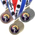 thumbnail image 1 of Medallas de Halloween Ecation, 30 unidades, concurso de calabazas, 5 cm, 1 of 6