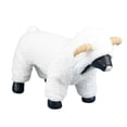 thumbnail image 3 of Methold Cachorro gato perro ropa de invierno ropa lindo mascota suéter puente sudadera con capucha abrigo traje Ropa para mascotas blanco XS, 3 of 6