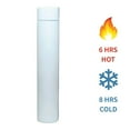 thumbnail image 3 of Slimmest Water Bottle, 304 Stainless Steel, 10oz Ultra, Slim Design, White, 3 of 6